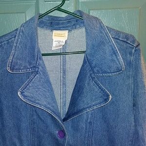 XX Long jean jacket